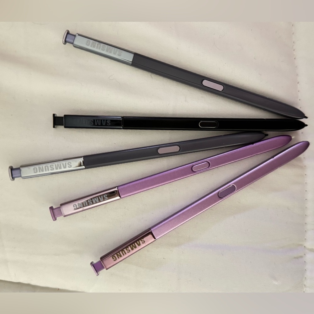 Samsung Galaxy Note 9s Stylus- Black, Gray, Purple
